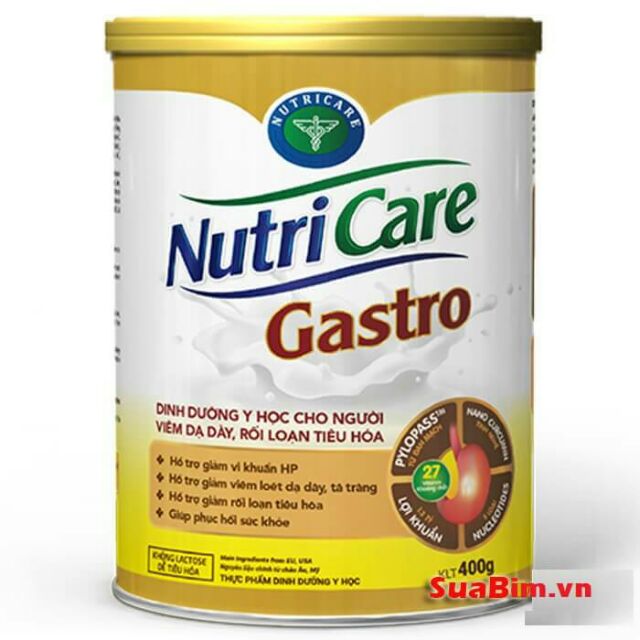 SỮA NUTRICARE GASTRO 400G