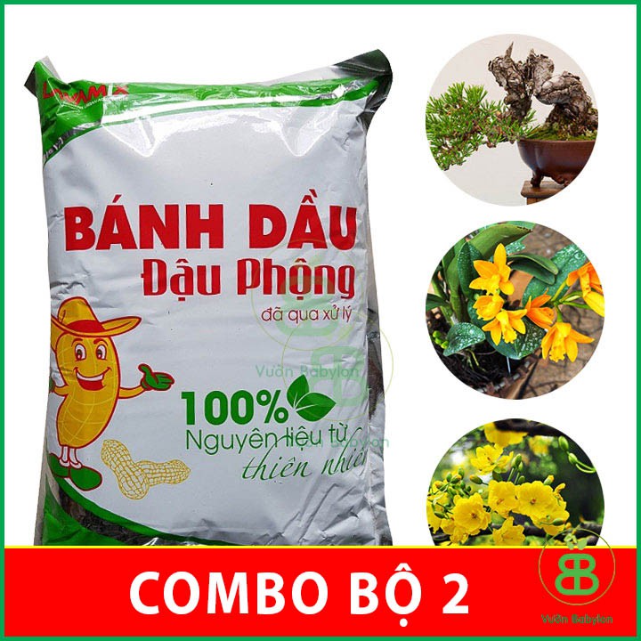 PHÂN BÁNH DẦU ĐÃ XỬ LÝ 1KG 2 GÓI