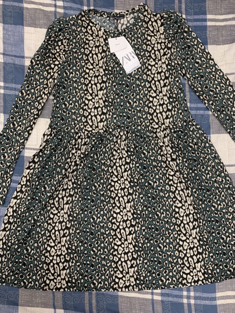 Váy baby doll Zara auth canh sale, kèm ảnh thật