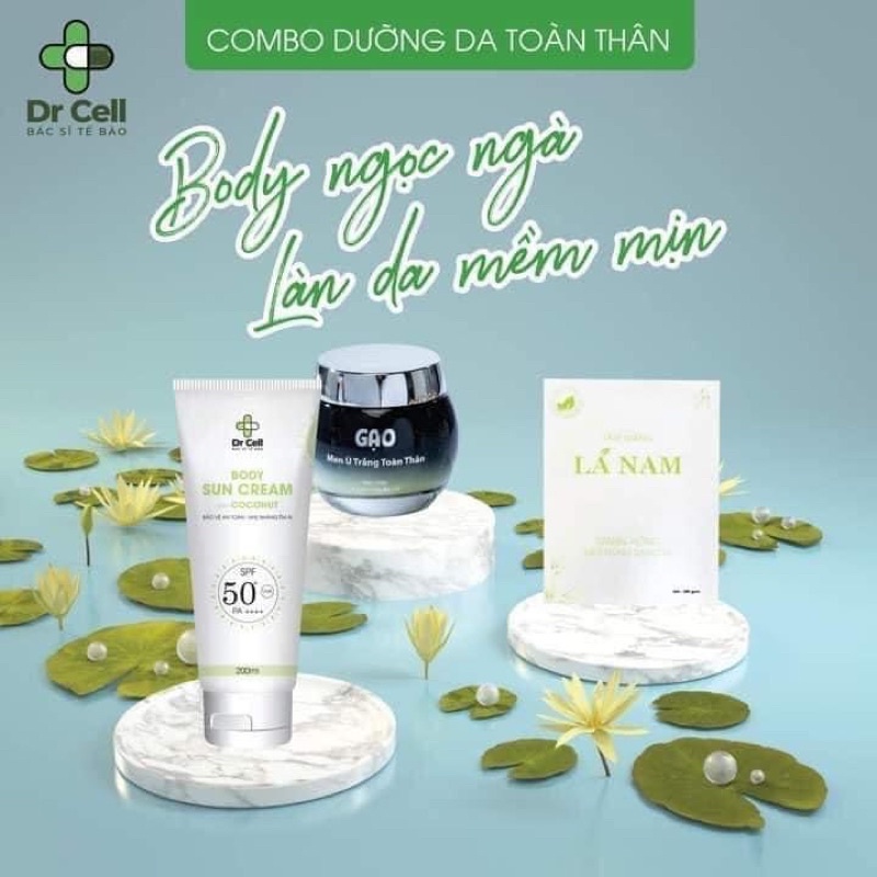 Men Ủ Body Gạo DR CELL 150g