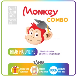 - Voucher Combo Mã học 4 (Junior, Stories, Math, Vmonkey)