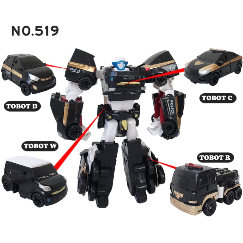 Đồ chơi Robot biến hình Tobot, Robot biến hình Oto mini dành cho bé