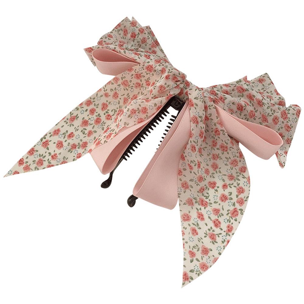 Danilo Kẹp Tóc Đuôi Ngựa Phối Ren Hoa Ngọt Ngào Cho Nữ Giá Đỡ