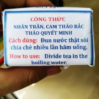 Combo 5 gói chè nhân trần