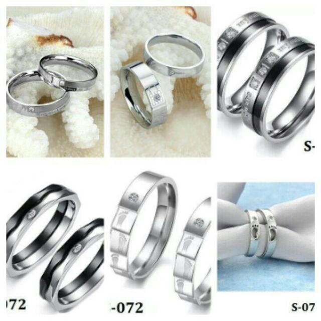 NHẫn cặp inox cao cấp