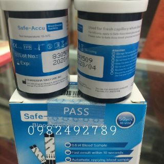 Máy đo đường huyết Safe- Accu