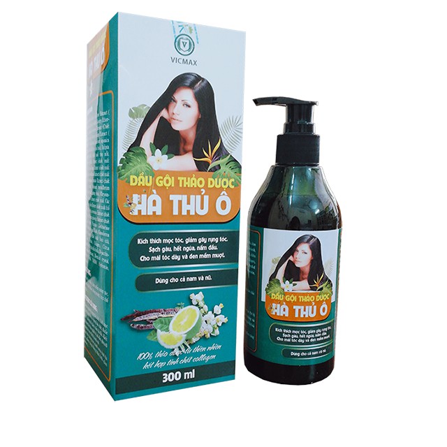 Dầu Gội Thảo Dược Hà Thủ Ô_300ml