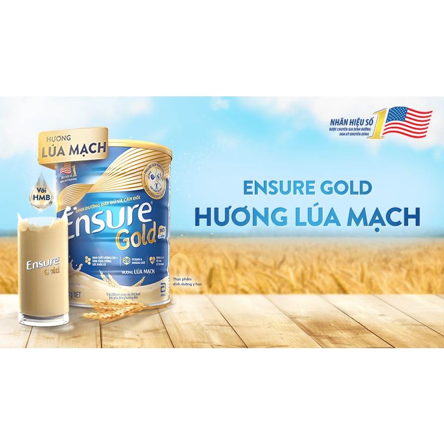 10 Gói Ensure Gold 60,6g/1 gói