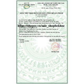 Canxi sữa Milk calcium Healthy care - Milk canxi 60v úc
