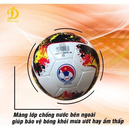 Quả bóng đá Động Lực UHV 2.07 Galaxy (màu đỏ-trắng)