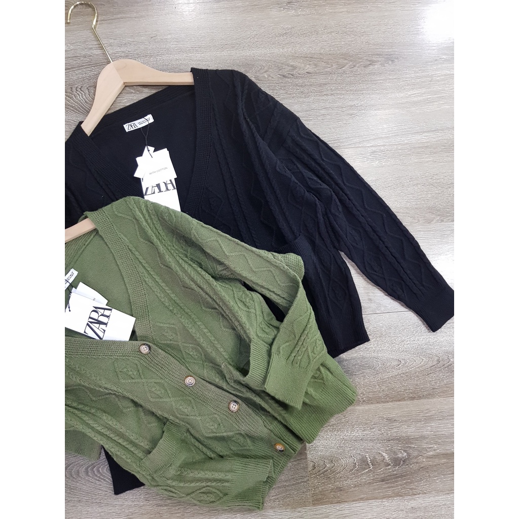 Áo len Cardigan ZR - Hàng xuất xịn 100%