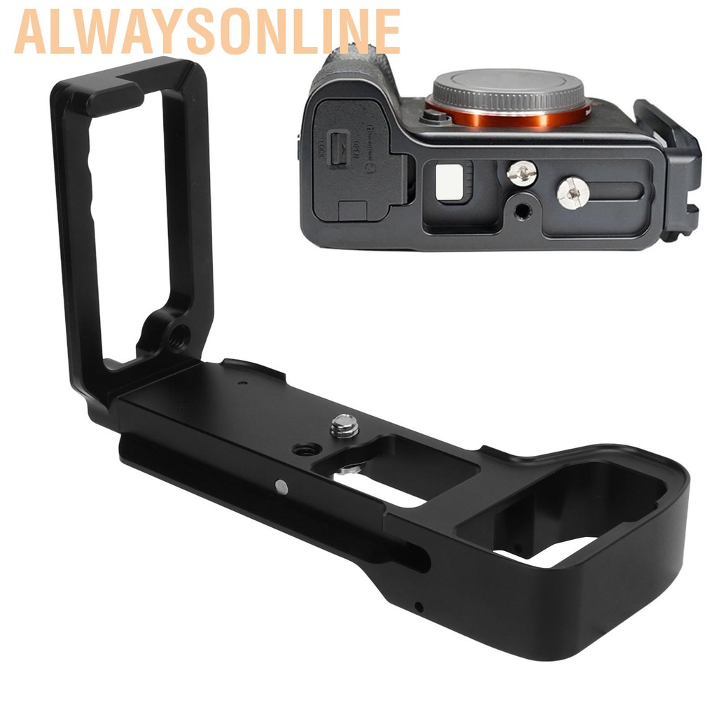 Giá đỡ chụp ảnh hình chữ L nằm dọc/ ngang tháo nhanh bằng hợp kim nhôm cho Sony A7III A7RIII A9 A7M3