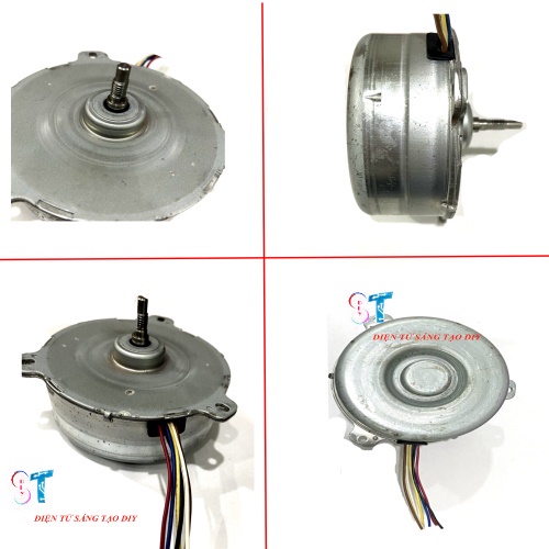 Động Cơ Brushless Không Chổi Than Chế Quạt 18V-24V 0.8A Trục 8mm