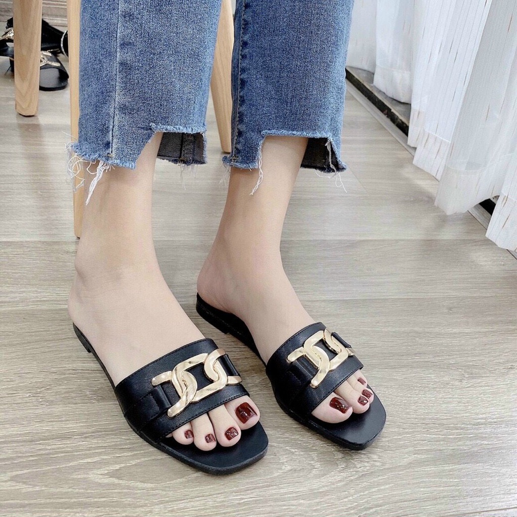 Dép thời trang hàng quảng châu cao cấp