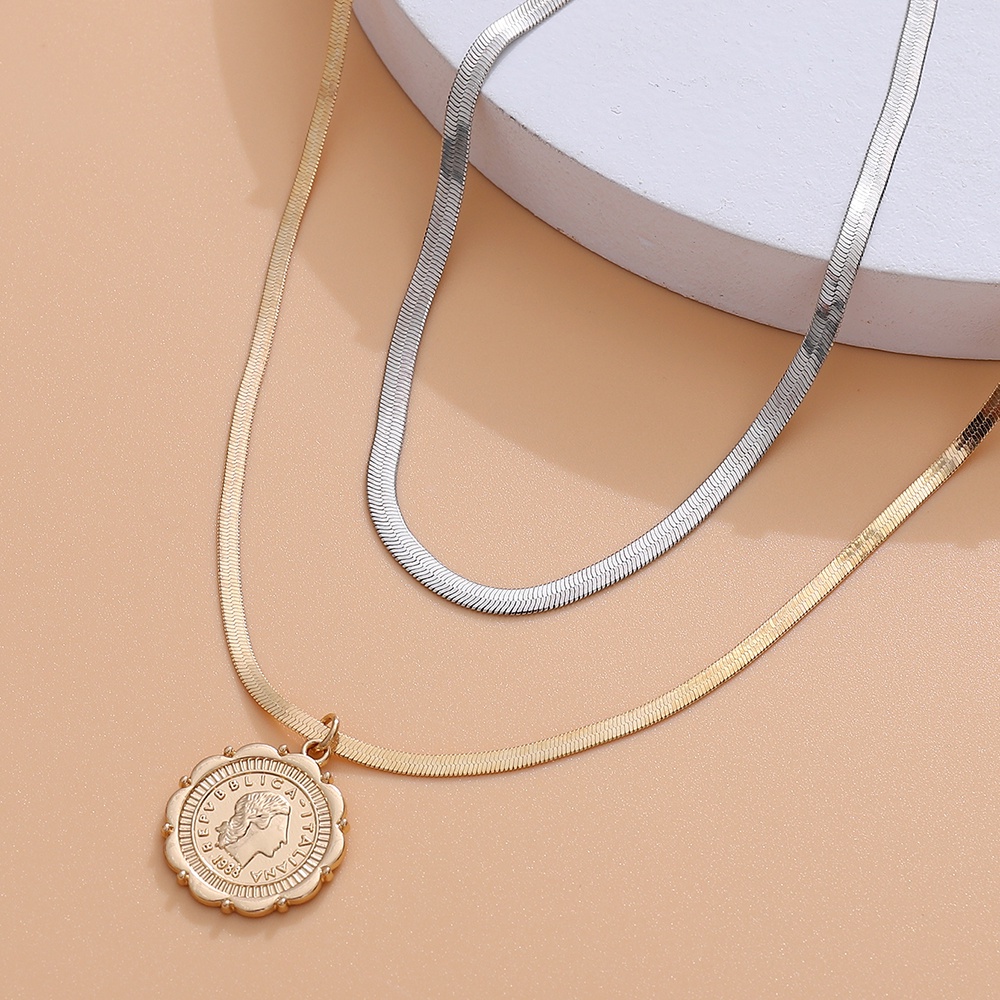 Set 2 Vòng cổ Nhiều Lớp Phong Cách boho Thời Trang Cho Nữ