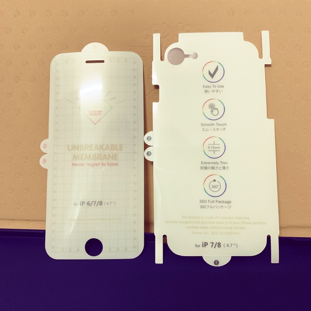 Bộ dán dẻo PPF cho iP 7G /8G