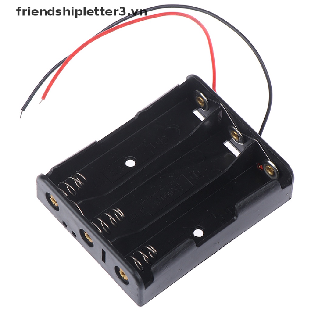 1 Hộp Nhựa Đựng Pin Li-ion 2 / 3 / 4x3.7V 18650