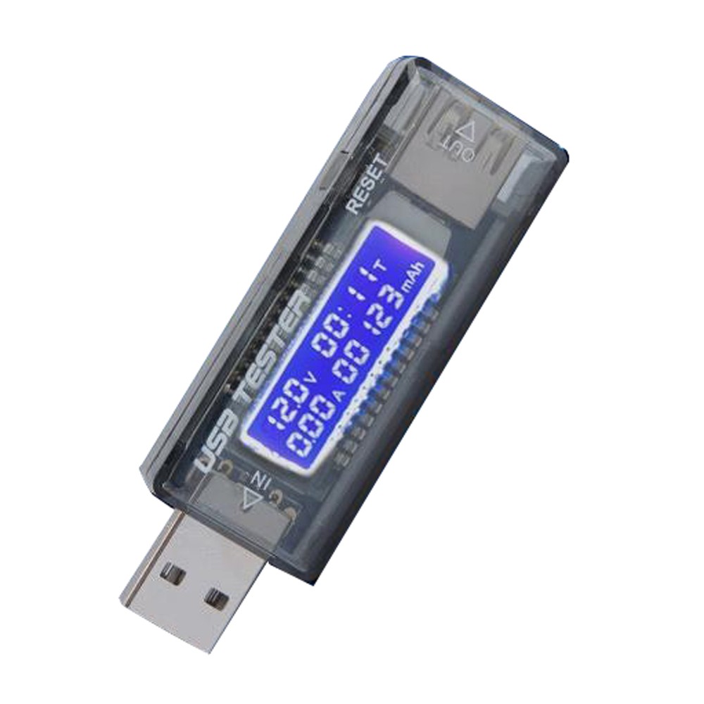 USB Tester Thiết Bị Kiểm Tra Dòng Điện, Điện Áp Qua Cổng Usb Kiểm Tra Điện Áp Pin Sạc Dự Phòng Tiện Dụng