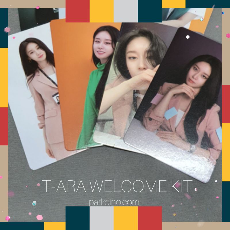 Card Jiyeon - T-ara Welcome Kit (+ gift Jiyeon)