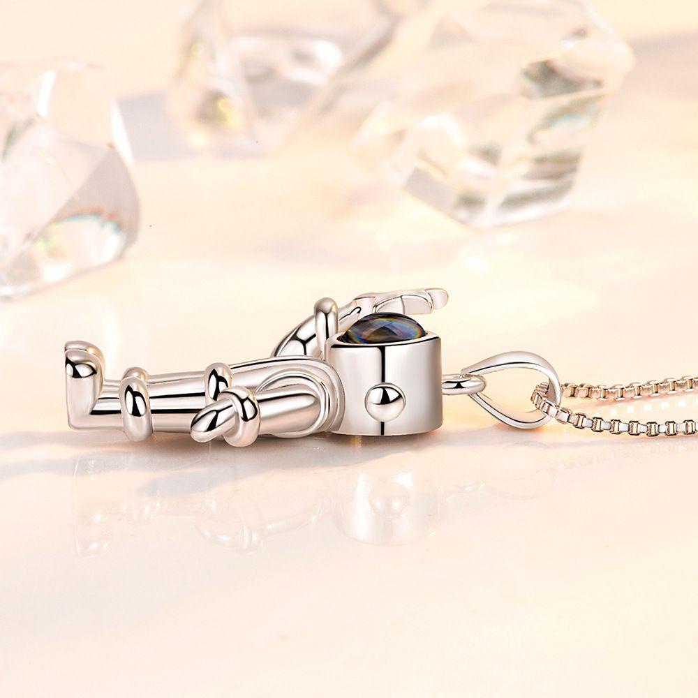 Vòng cổ Mạ Bạc 925 Thời Trang|Phi Hành Gia.Vòng Cổ Choker Thời Trang Cá Tính