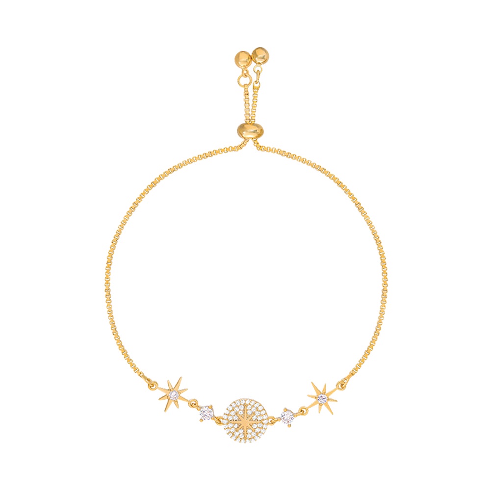 Vòng Tay Họa Tiết Bầu Trời Sao Thiết Kế Đơn Giản Thời Trang Cho Nữ