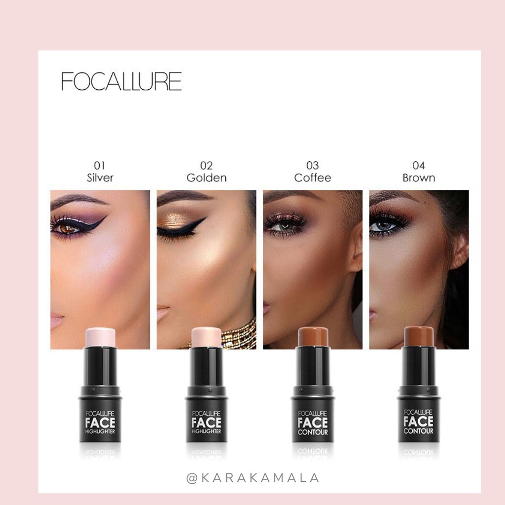 (hàng Mới Về) Thỏi Kem Bắt Sáng Và Tạo Khối Focallure Fa 01 Fa01