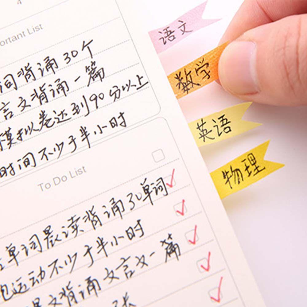 Hộp 10 Cuộn Băng Keo Màu Sắc Cầu Vồng Phong Cách Nhật Bản