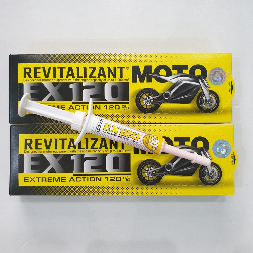 XADO EX120 Revitalizant for Moto - Chất phục hồi động cơ xe máy