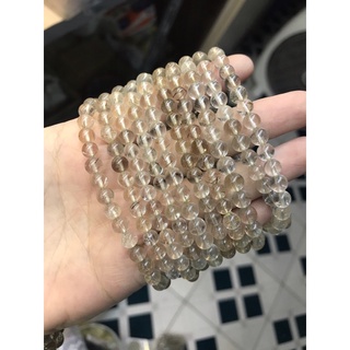 Vòng tay Rutilated nâu đỏ
