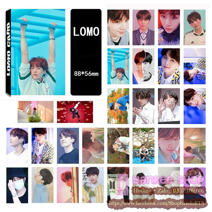 Lomo BTS Hình Suga Trong Love Yourself Answer