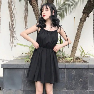 Đầm 2 Dây 💖FREESHIP💖 Giảm 10k nhập mã [ VAY DAI ] 💖 Váy 2 dây Hàn Quốc xinh đẹp