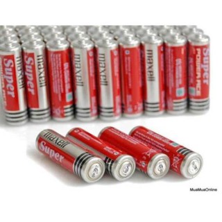 Bộ 8 viên pin tiểu maxell super aa 1.5v
