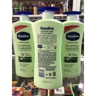 Sữa dưỡng thể Vaseline Total moisture Aloe Fresh 725ml