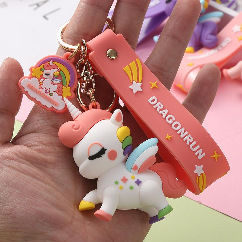 [Ảnh thật] [Có sẵn] Móc khóa ngựa thần dễ thương Hottrend -phụ kiện túi xách