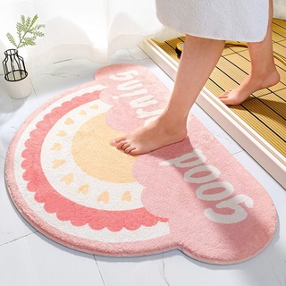 Thảm lót cửa chùi chân Chống Trượt Thấm Hút Nước Thiết Kế Mới Tiện Lợi Dễ Dùng