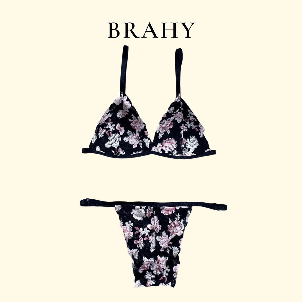 Đồ lót nữ sexy vải ren cao cấp hàng thiết kế có giới hạn BRAHY 008