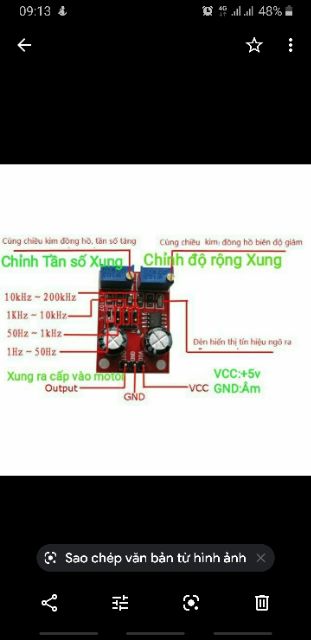 Linh kiện chế quạt BLDC