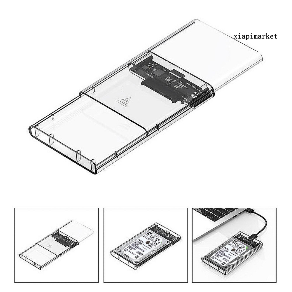 Hộp Đựng Ổ Cứng Ngoài Usb 3.0 2.5inch Sata Hdd Ssd