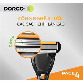 Dao cạo râu 4 lưỡi DORCO PACE 4