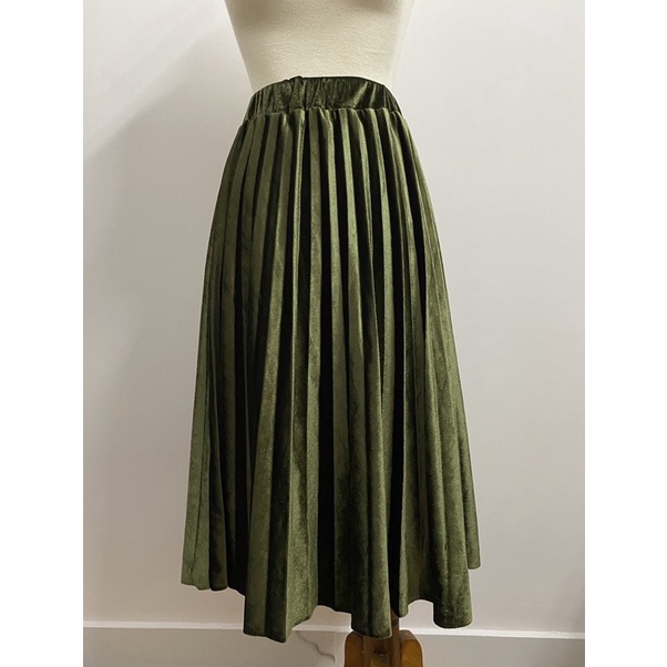 Chân váy nhung freesize