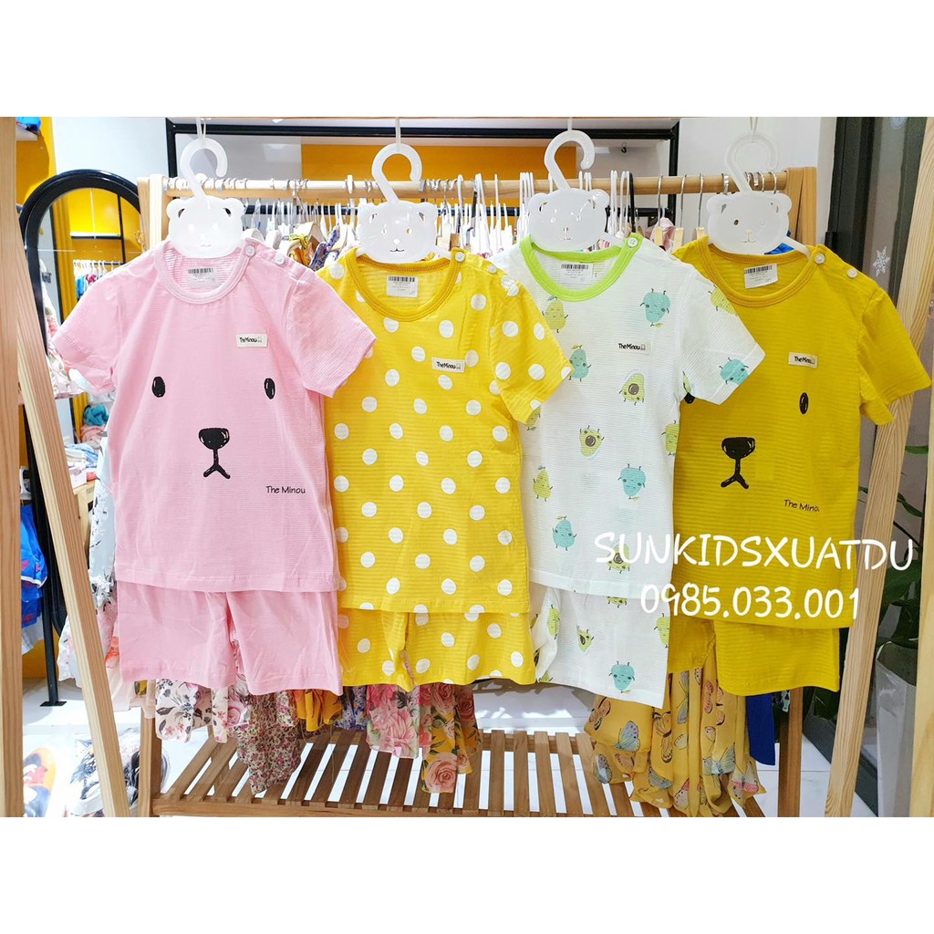 Bộ cotton tre cho bé mẫu 9,10,12,13 (link2)