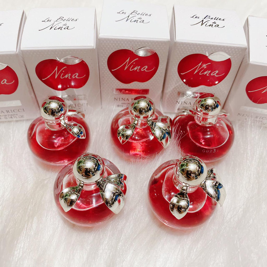 (Mini) Nước hoa Nữ NINA RICCI Les delices Nina 4ml