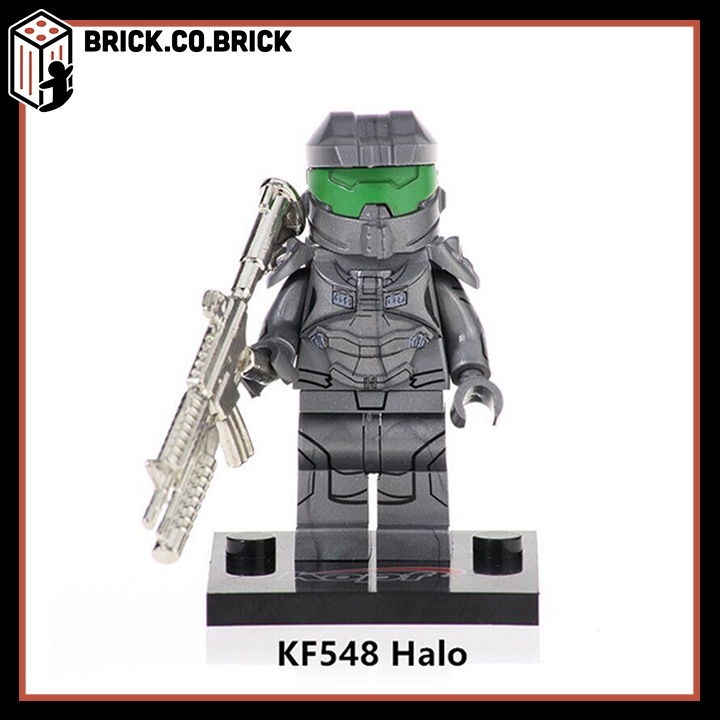 Nhà Du Hành Không Gian Game Halo Đồ chơi Lắp ráp Trò Chơi Điện Tử KF6043