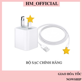 Bộ sạc iphone 5/5s/6/6s/6plus/6splus/7/7s/7splus/8/8plus/x zin