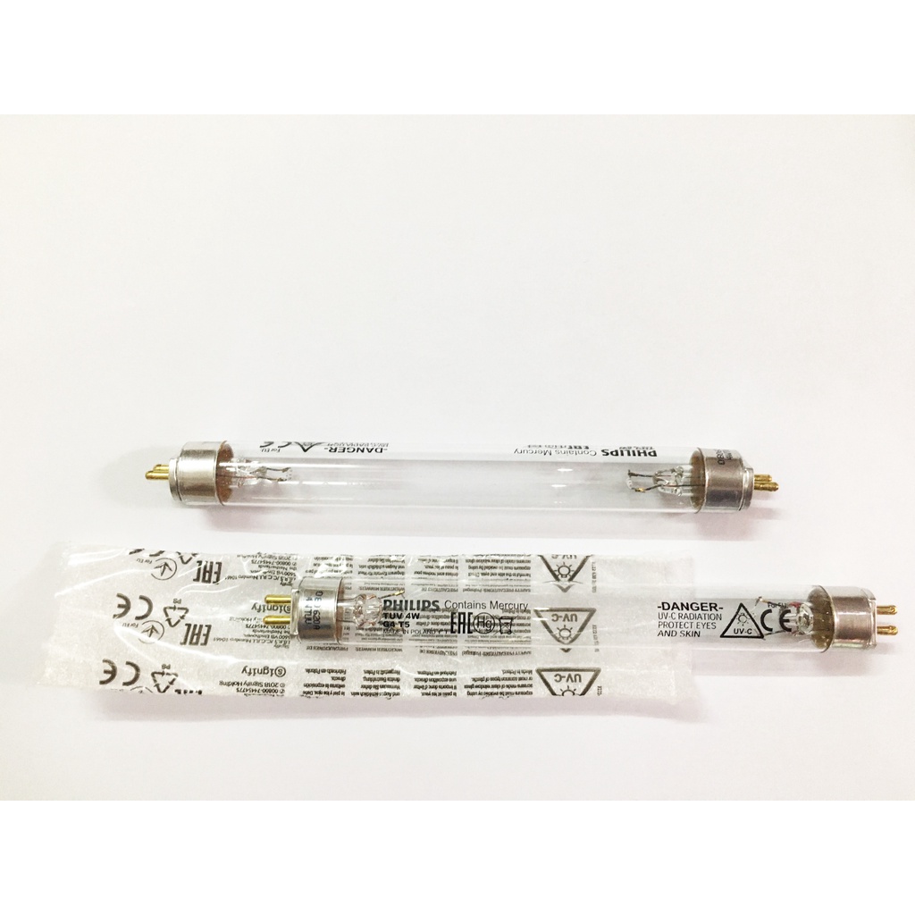 Bóng đèn UVC Diệt Khuẩn 4W Phillips Máy Tiệt Trùng Sữa Upang , Haenim, Fatz Baby