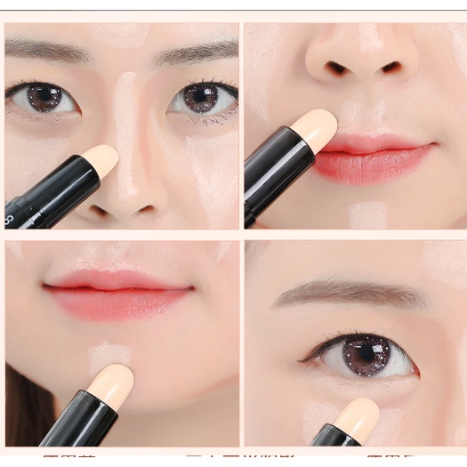 Bút 2 Đầu Tạo Khối Che Khuyết Điểm Chuyên Nghiệp