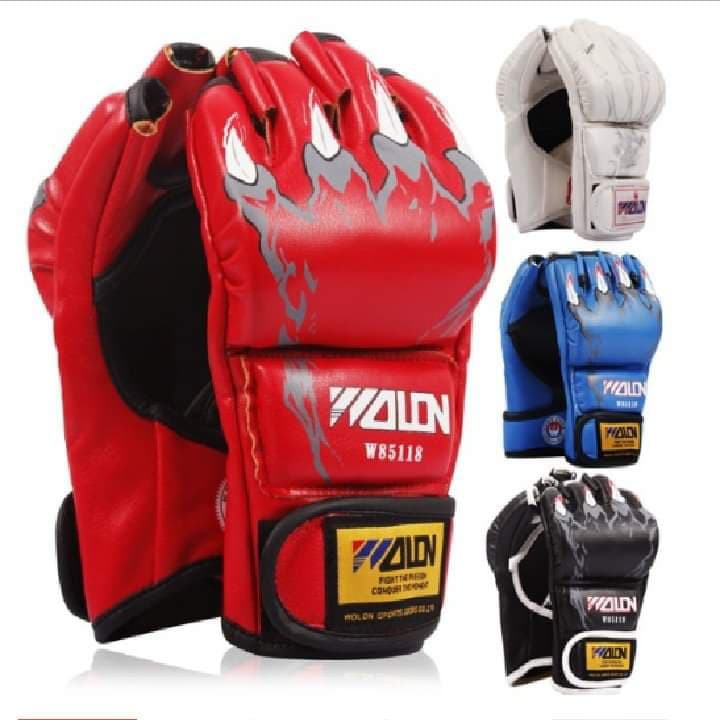 Combo 02 Đích Đấm Boxing Bàn Tay Võ thuật RKA + Găng MMA Hở Ngón Walon Chính Hãng,bảo hành 6 tháng