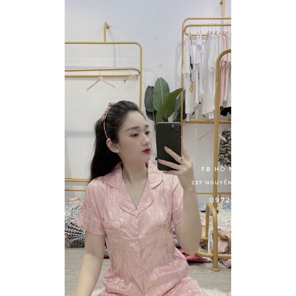 ( Xả Hàng Bán Lỗ) Bộ Đồ Pijama-Bộ Lụa satin Mặc Nhà Hàng Cao Cấp loại 1 {Ảnh Thật Sp] | BigBuy360 - bigbuy360.vn