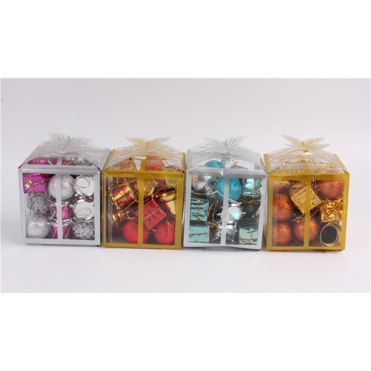 Combo 24 phụ kiện trang trí cây thông mùa giáng sinh LN042