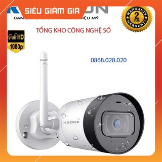 Camera ip wifi không dây 2.0mp kbone kn-2001wn thương hiệu mỹ bảo hành 2 năm